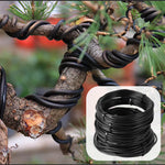 fil jardinage métal 2.5mm 5m 3.0mm 5m 2.0mm 10m 1.5mm 1.0mm noir lisse opaque