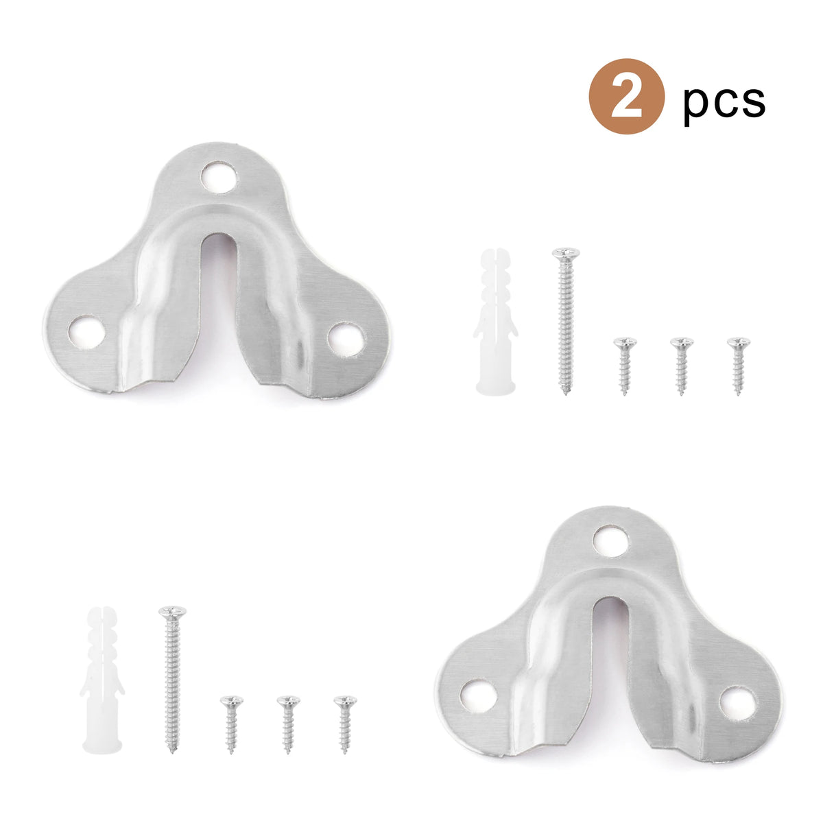 clips fixation modernes noir argent photos tableaux 43mm 53mm