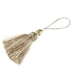 pompons rideaux noir beige doré argent bleu marine classiques tissés opaques 21cm 8cm