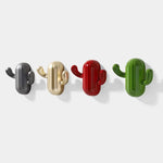 porte sacs déco cactus moderne noir doré rouge vert sac chapeau parapluie
