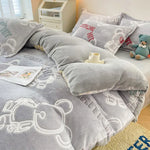 Comparaison des tailles de housse de couette flanelle