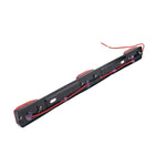 barre lumineuse led rouge moderne vis fixations incluses 36cm 2.7mm 1.4mm