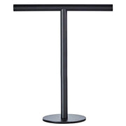 Porte-serviettes sur pied en acier inoxydable 304, étagère de salle de bain design noir, brossé ou or