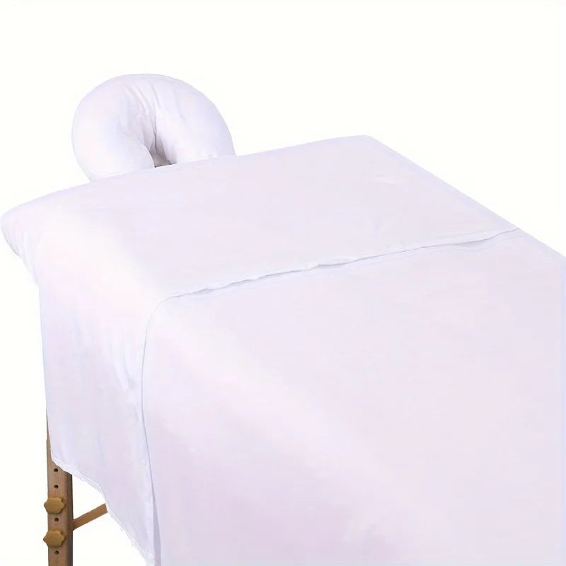 drap massage uni gris blanc vert clair moderne 36x77 61x100 coussin tête support