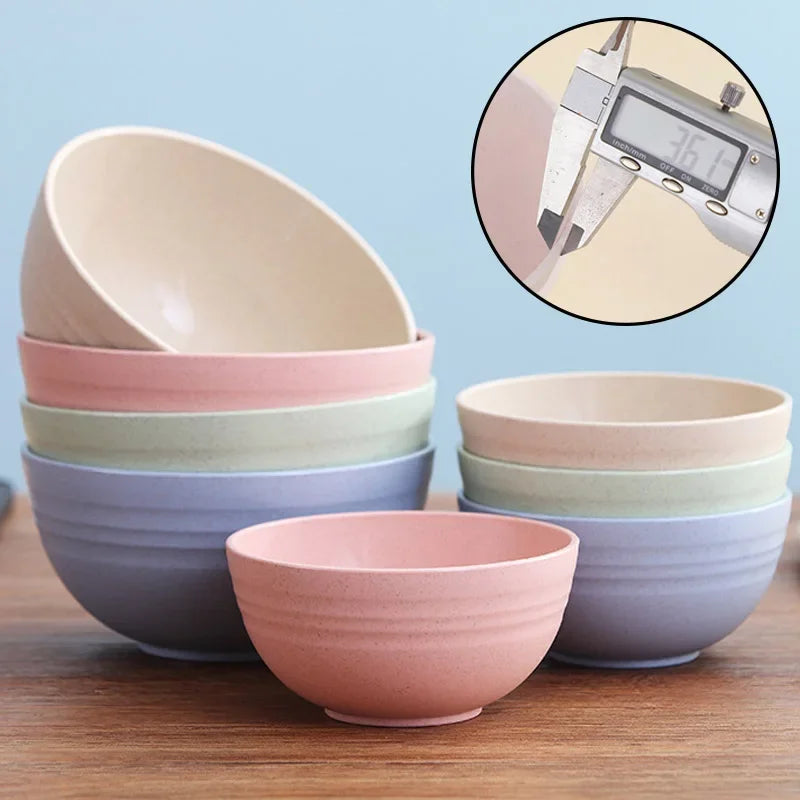 assiettes soupe modernes respectueuses l'environnement rose beige vert bleu opaques texture fine