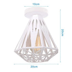plafonniers led modernes industriels géométriques blanc gris éclairage quotidien