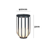 luminaire contemporain minimaliste table dappoint éclairage led noir blanc