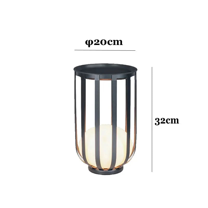 luminaire contemporain minimaliste table dappoint éclairage led noir blanc