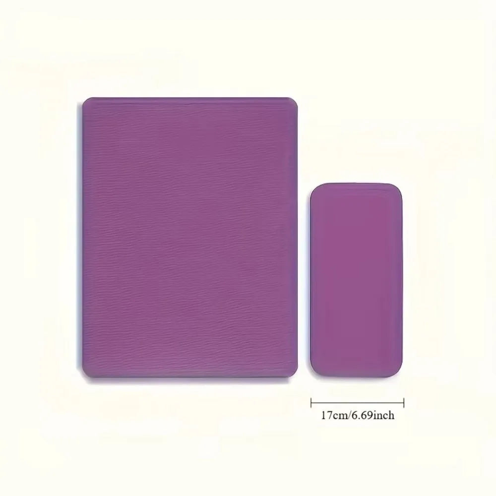 tapis machine coudre violet texturé moderne insonorisation antidérapant 50cm 38cm 34cm 17cm cặp đôi