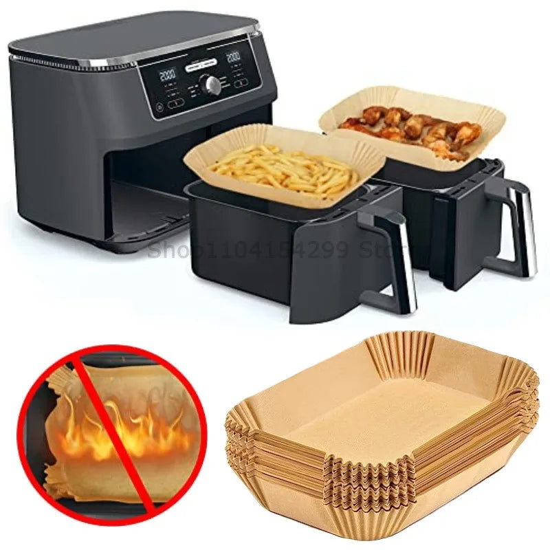 papier cuisson plissé rectangle antiadhésif moderne 100pcs 255cm 175cm respectueux environnement