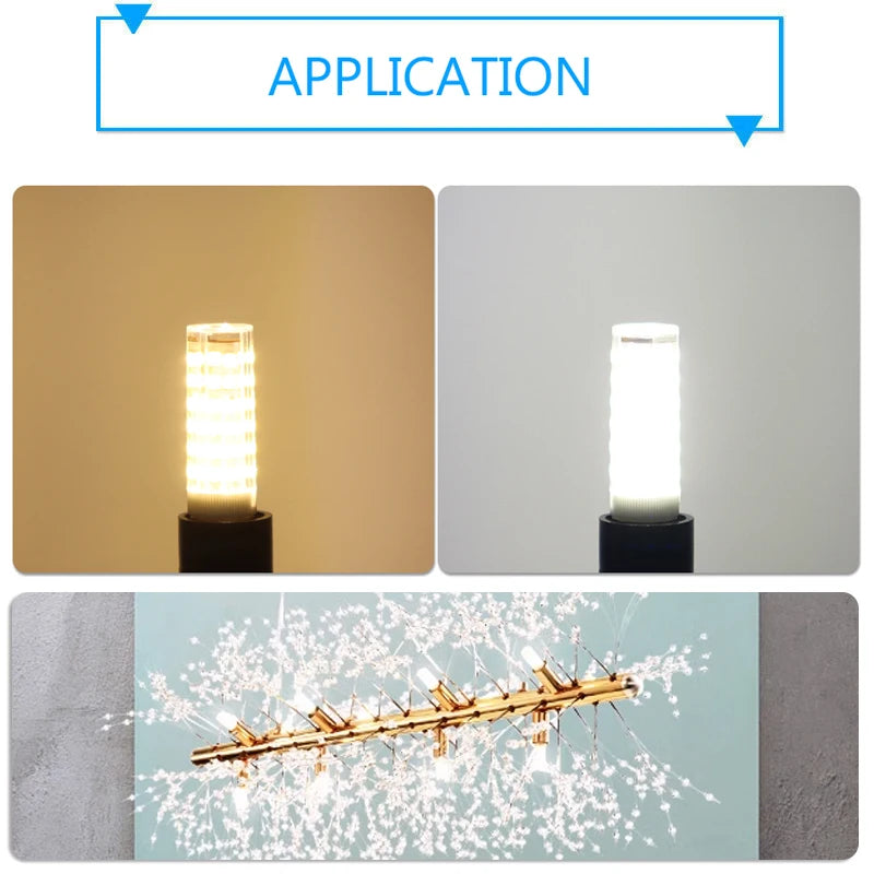 ampoule led g9 33led 51led 75led blanc moderne grille led 2700k 6500k 50000h