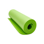 tapis yoga rayures horizontales rouge orange gris bleu rose vert moderne doux antidérapant fitness