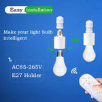 interrupteur sans fil timer 60w e27 led adaptable remote control moderne minimaliste 110v 220v