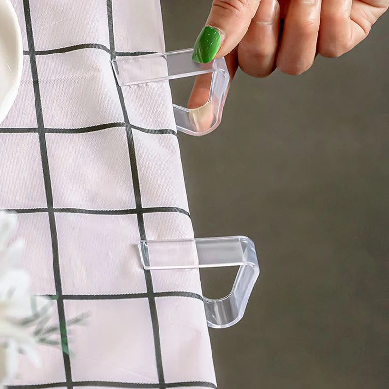 supports nappe transparents modernes adhésifs plastique intérieur extérieur pièces
