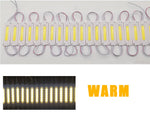 modules led cob 12v blanc vert bleu rouge orange jaune gris ip65 waterproof adhésifs