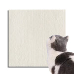 sticker adhésif anti griffure protection canapé moderne tissu motifs chats couleur beige noir gris