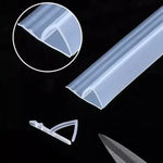 joint vitrage silicone transparent 2m adhésif lisse moderne store douche 6mm 8mm 10mm 12mm
