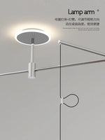 suspension lumineuse moderne rouge blanc noir vert rayures horizontales opaques eyelets led