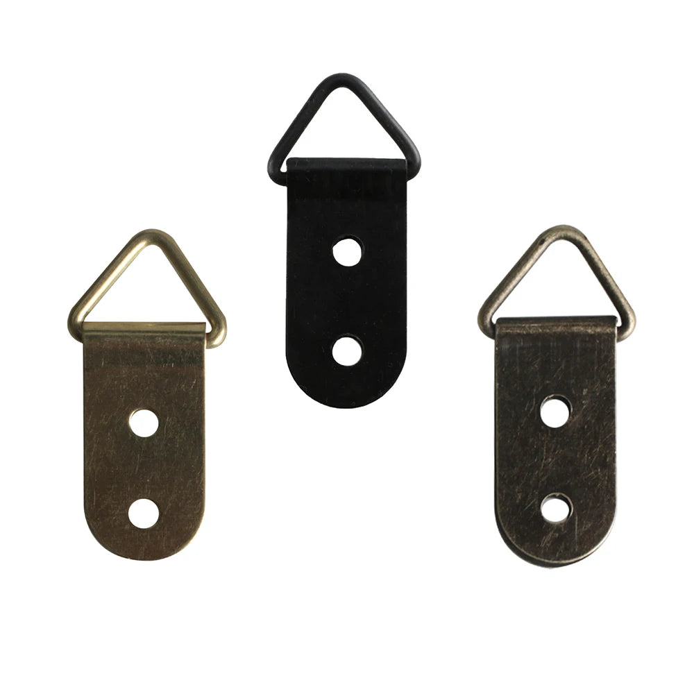 supports tableau photo cadre bronze noir industriels visserie 50 pièces 18x39mm