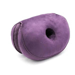 coussin donut mousse mémoire forme coussin siège dossier rose doux moderne