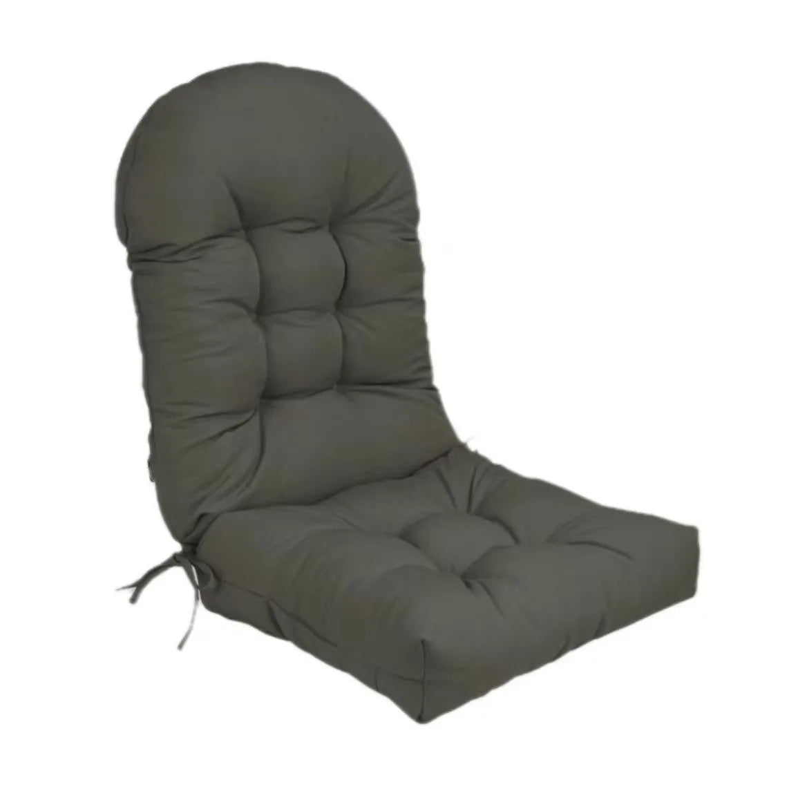 coussin chaise gris quadrillé imperméable confortable extérieur intérieur antidérapant coton pp tissage élevé qualité