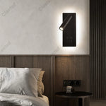 lampe chevet rechargeable led moderne noire blanche murale chargeur smartphone