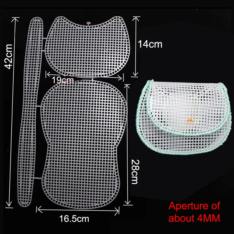 sacs main blancs maille fine modernes métalliques fait main