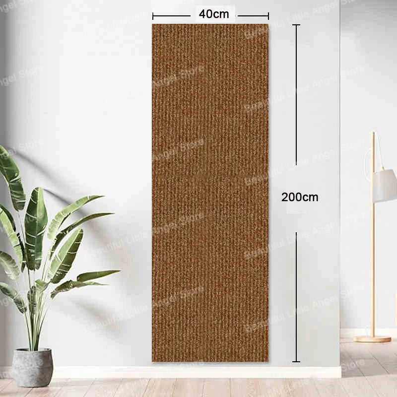 protecteur meubles chat vert clair texture rugueuse adhésif self adhesive nylon anti griffures moderne