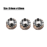 diodes led rouge bleu blanc circulaire modernes technologiques 9.4mm 4.6mm sans fil DIY