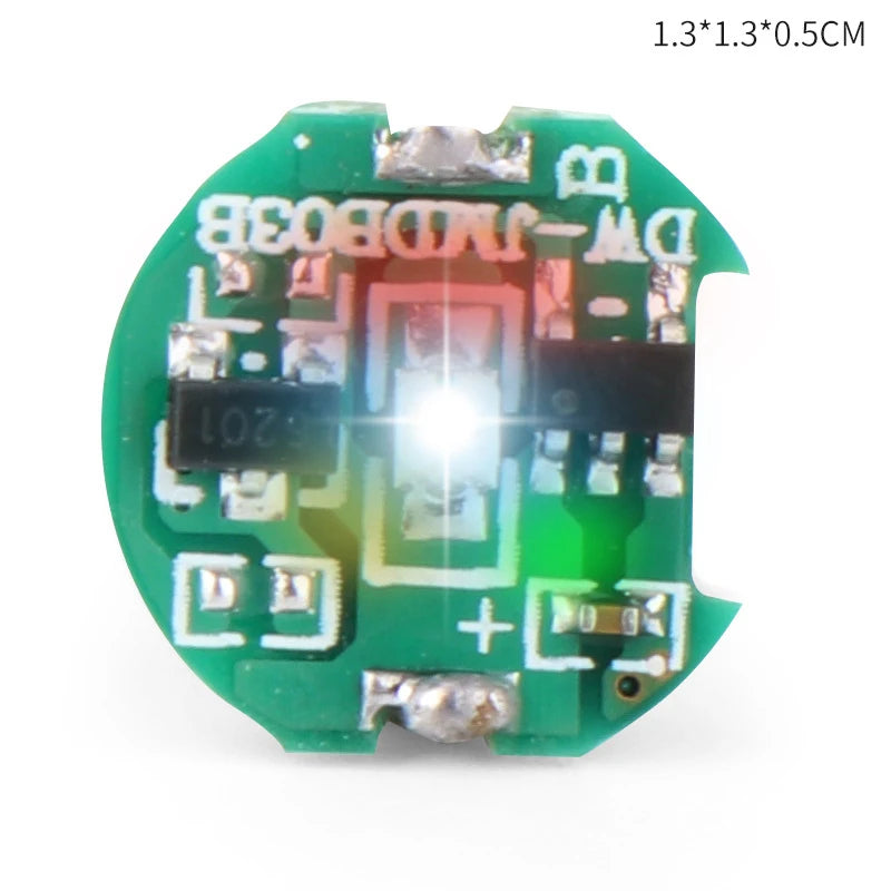 lampe led sans fil interrupteur magnétique vert symboles électriques circulaire tringle connecteurs led 1pc