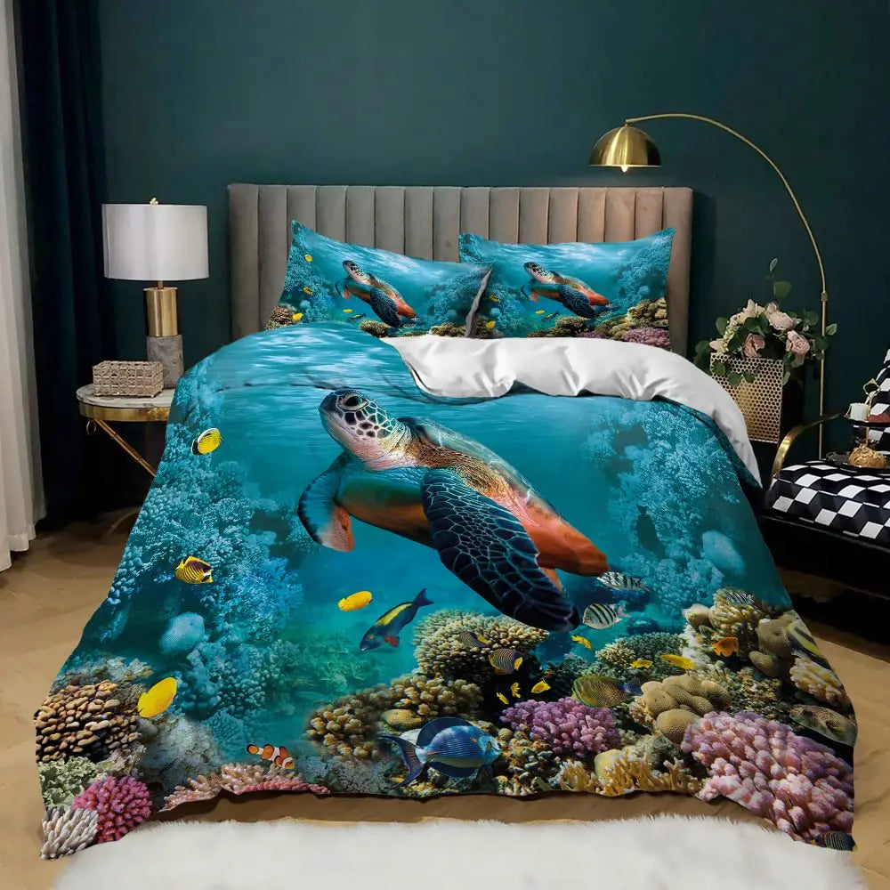 Housse de couette nature personnalisable