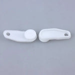 clips fermeture blancs modernes accessoire rideau durable polyester 50 pièces facile utilisation