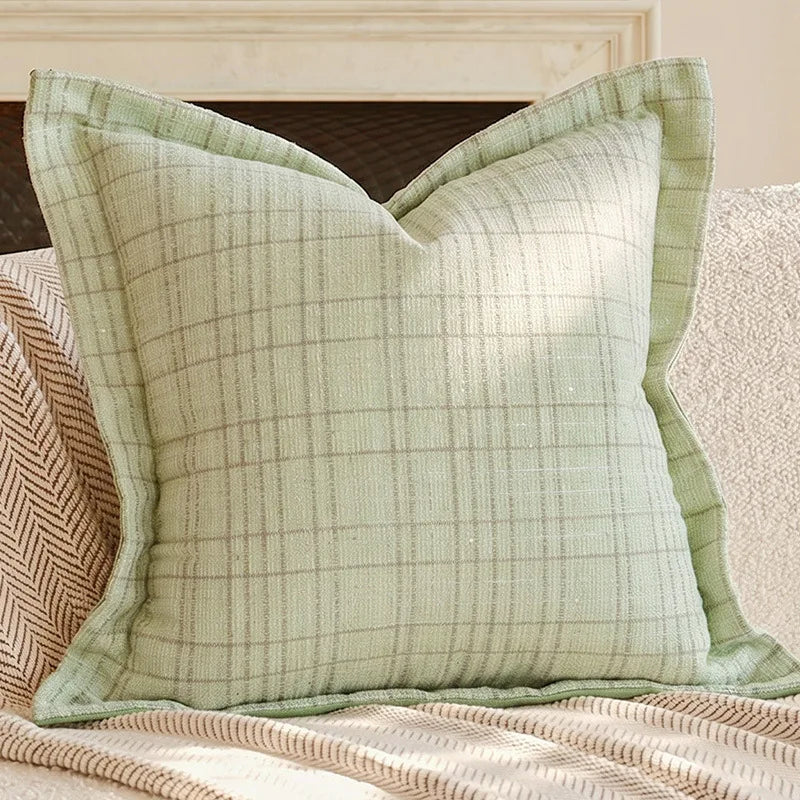 coussins décoratifs motifs floraux nordique poly coton modernes 30x50cm 45x45cm