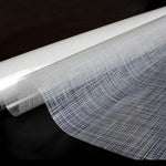 tissu motif rayures diagonales blanc noir adhésif isolation thermique protection uv moderne minimaliste diy