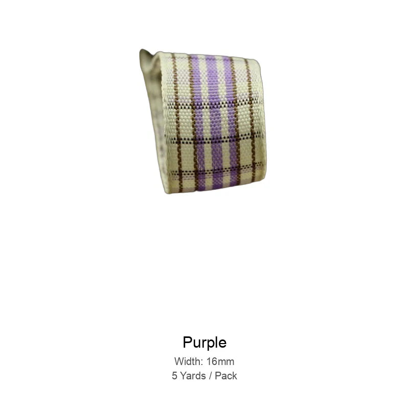 rubans polyester multicolores rayures diagonales traditionnel opaques yards large 16mm