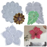 horloge murale silicone transparente chiffres romains motifs marbrés feuilles moderne