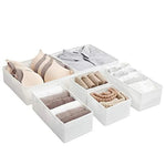 Boîte de rangement pliable en tissu Oxford couleur blanche dans un tiroir