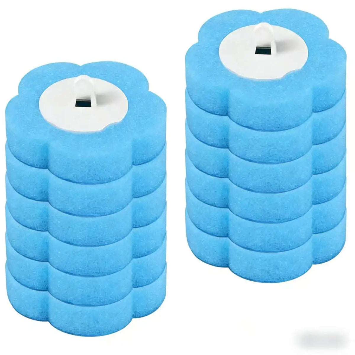 brosse wc remplacement tête jetable 18 36pcs long manche hygiène durable blanc bleu violet