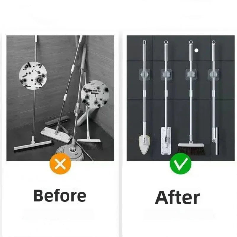 clips ménage adhésifs moderne gris clair imperméables multifonctions PVC respectueux environnement stockage