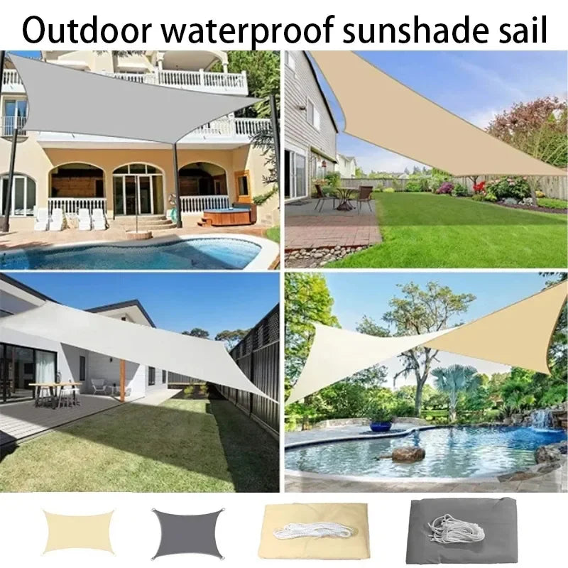 voile gris oxford résistante eau 98% uv bloque moderne ruban guide