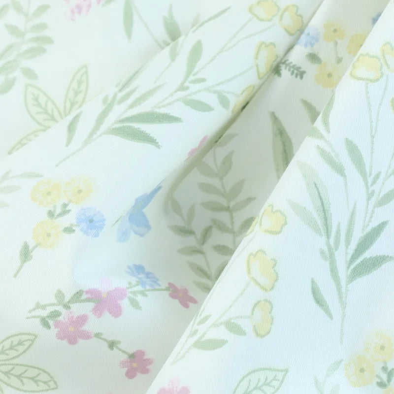 tissu coton imprimé carreaux multicolores tissu floral dégradable 160cm bricolage maison