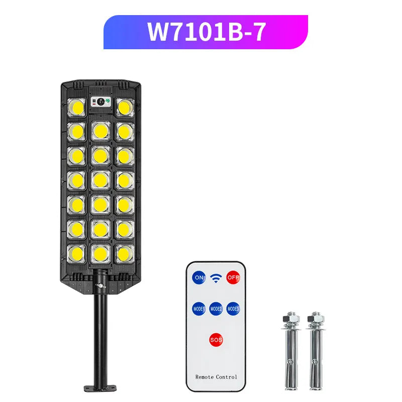 lampe solaire led noir jaune ip66 moderne panneau solaire télécommande rechargeableextérieur