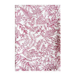 serviettes table coton imprimées florales bleu rose vert classiques cuisine festive