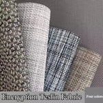 tissu polyester gris moderne résistant abrasion 100x100cm 100x150cm serviettes table