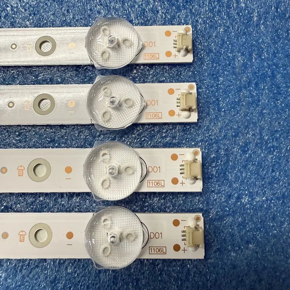 bandes led éclairage tv blanc moderne réutilisable connecteurs électriques aluminium