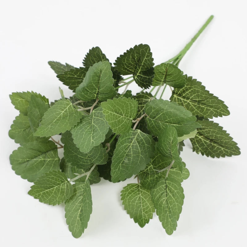 plante artificielle décorative feuilles colorées fleurs imprimées moderne intérieur maison jardin extérieur