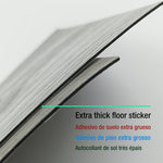 autocollant sol bois naturel moderne protection adhésif marron gris beige