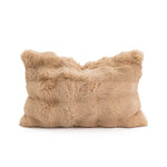 housse coussin beige marron motif rayé texture douce moderne opacité jacquard polyester décoration canapé
