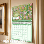 calendrier mural diy peinture diamants ornements personnages fleurs animaux rose vert bleu blanc opaques