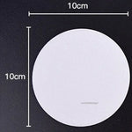 tapis autocollant moderne blanc ronds salle bain anti glissade respectueux environnement 12 pièces
